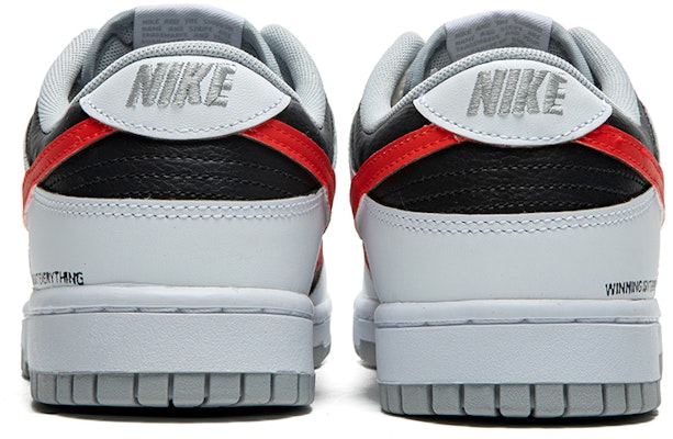 나이키 덩크 로우 '빈티지 레드 스우시' (커스텀) DJ6188-003(TeamB-男款红钩灰白F-BOX) Shop 나이키 덩크 로우 '빈티지 레드 스우시' (커스텀) DJ6188-003(TeamB-男款红钩灰白F-BOX)