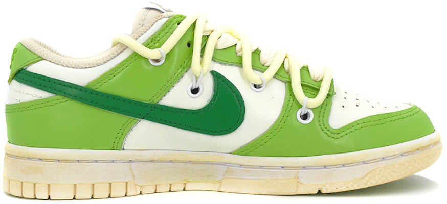 【訂製球鞋】【預售】 Nike Dunk Low 520 vibe 做舊風 外星人 星星宇宙 卡通 低幫 板鞋 男款 綠 Order 【訂製球鞋】【預售】 Nike Dunk Low 520 vibe 做舊風 外星人 星星宇宙 卡通 低幫 板鞋 男款 綠