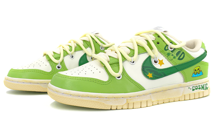 Lookbook [Zapatos Personalizados] Nike Dunk Low 'Galaxia Alienígena' DJ6188-100(TeamK-男款星星宇宙)
