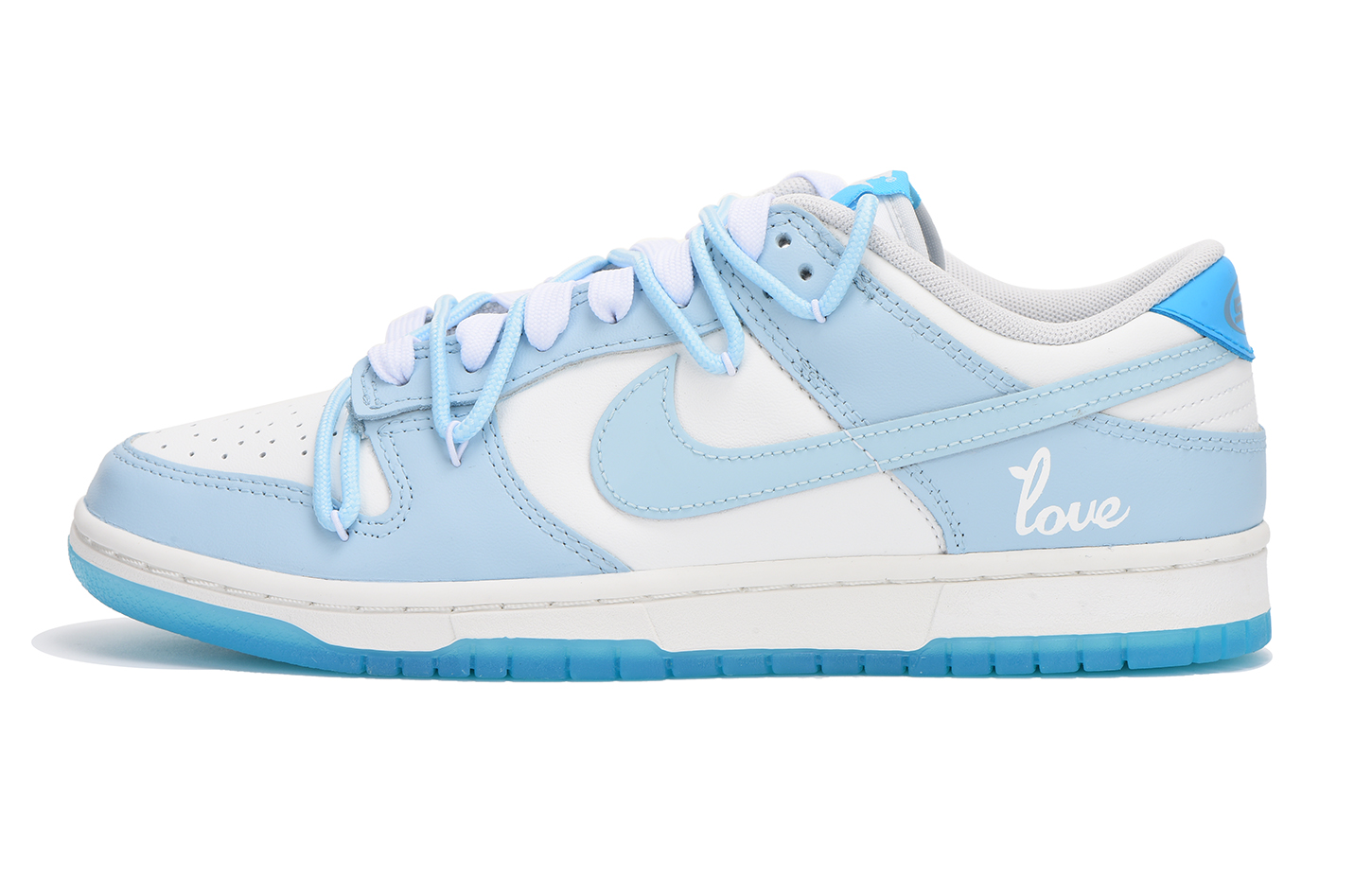 Buy カスタム ダンク ロー "アルファベット分解 青" (カスタムダンクロー "ABC分解 青") FN3433-141(Team59-男女同款蓝色三)