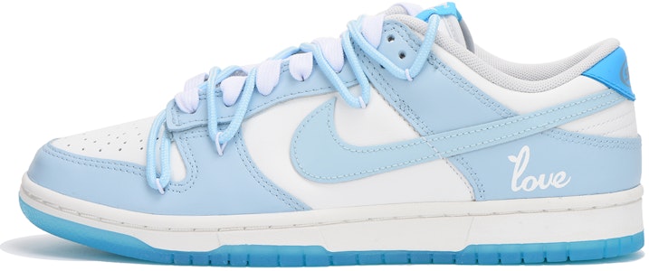 【定製球鞋】Nike Dunk Low 字母 解構 高街 防滑耐磨 低筒 滑板鞋 男女同款 藍色 Buy 【定製球鞋】Nike Dunk Low 字母 解構 高街 防滑耐磨 低筒 滑板鞋 男女同款 藍色