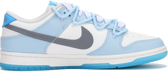 【定製球鞋】Nike Dunk Low 字母 解構 高街 防滑耐磨 低筒 滑板鞋 男女同款 藍色 Order 【定製球鞋】Nike Dunk Low 字母 解構 高街 防滑耐磨 低筒 滑板鞋 男女同款 藍色