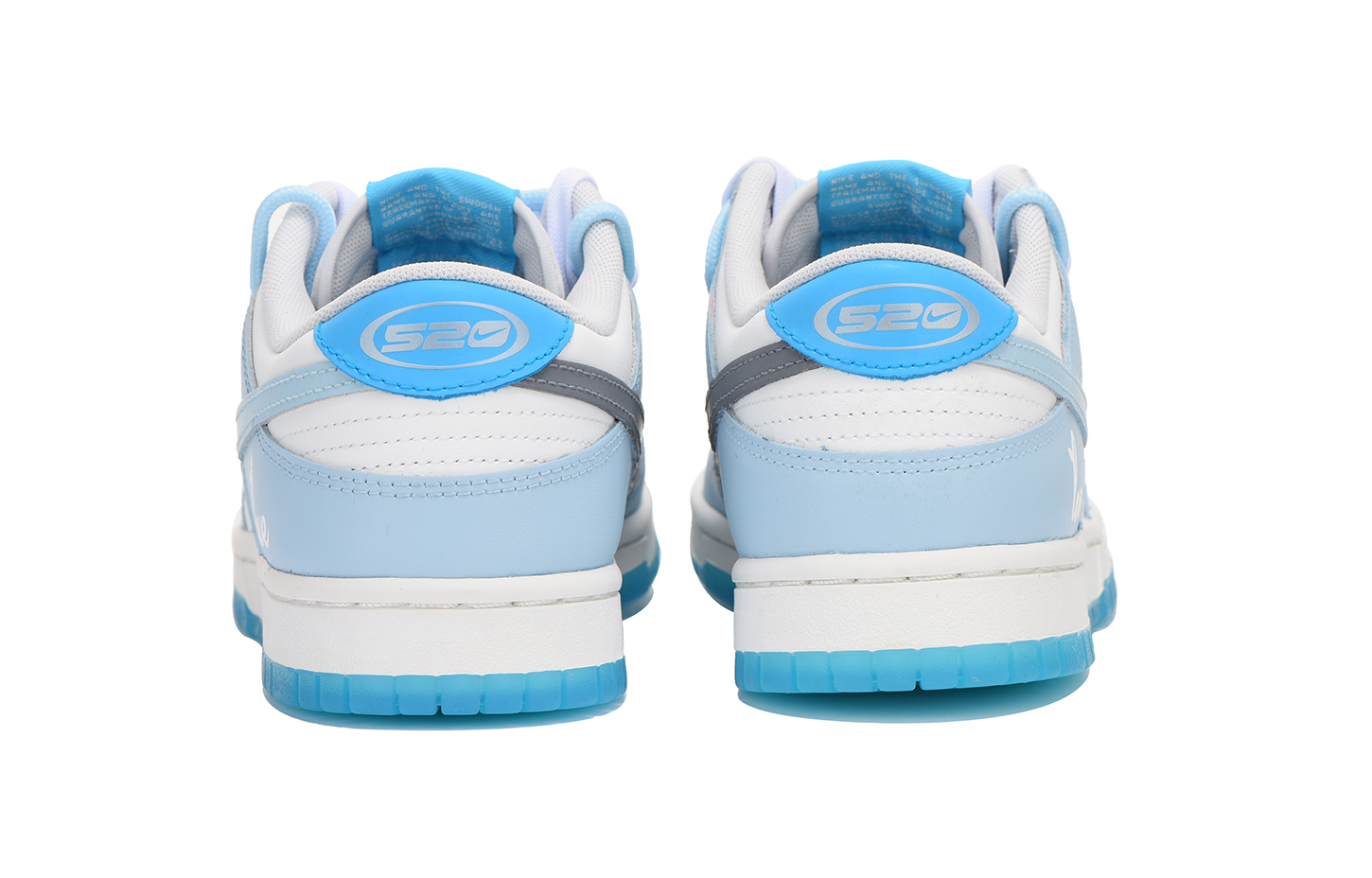 Shop カスタム ダンク ロー "アルファベット分解 青" (カスタムダンクロー "ABC分解 青") FN3433-141(Team59-男女同款蓝色三)