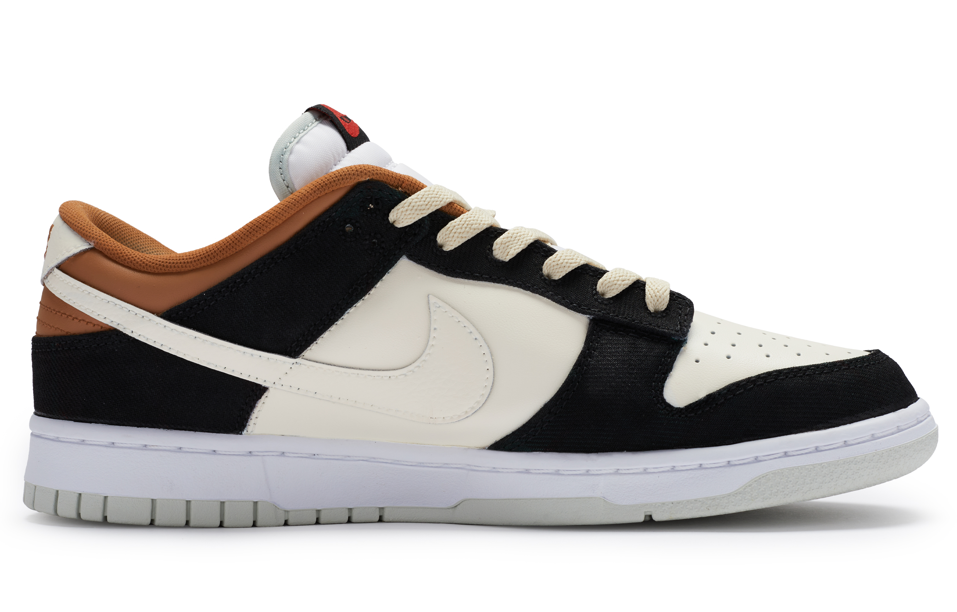 Order [定制鞋] 耐克Dunk Low '美式焦糖 简约街头 手绘' DV0827-100(Team80-男款美式焦糖米黑棕)