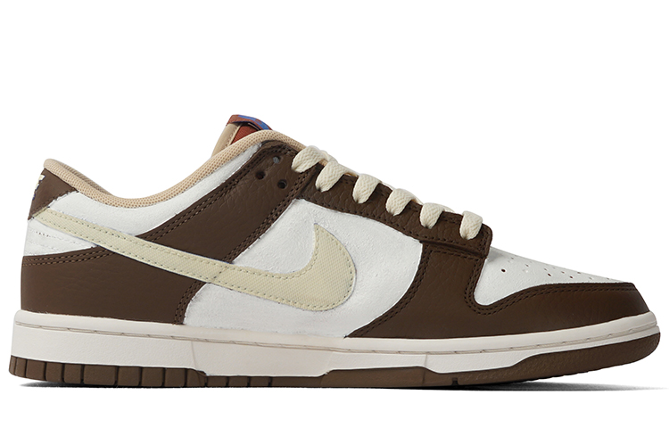 Order [カスタムシューズ] ナイキ ダンク ロー 'アメリカンレトロ ブラウンホワイト' DR9704-200(Team拾柒-男款低帮加浓美式板鞋)