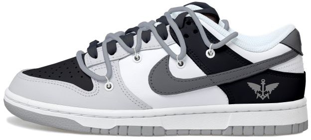 custom-shoes-nike-dunk-low-angel-deconstructed-black-grey
