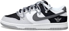 Buy Zapatillas Nike Dunk Low 'Ángel Desconstruido Negro Gris' DQ0380-001(Team拾玖-黑灰天使女S-BOX)
