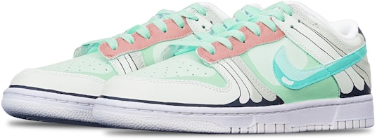 【定制球鞋】Nike Dunk Low 動漫主題 巴大蝶 限量特殊鞋盒 低幫 板鞋 GS 綠紅灰 Lookbook 【定制球鞋】Nike Dunk Low 動漫主題 巴大蝶 限量特殊鞋盒 低幫 板鞋 GS 綠紅灰