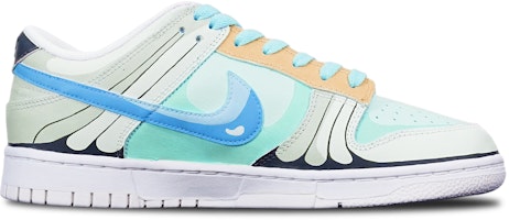 ナイキ ダンク ロー "アニメ 淡青緑" (カスタム) DH9765-100(TeamT-巴大蝶蓝橙灰女S-BOX) Order ナイキ ダンク ロー "アニメ 淡青緑" (カスタム) DH9765-100(TeamT-巴大蝶蓝橙灰女S-BOX)