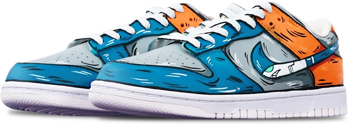 カスタム ダンク "アニシャミ" (Kasutamu Danku "Anishami") DH9765-100(TeamT-鲨鱼灰蓝橙女S-BOX) Lookbook カスタム ダンク "アニシャミ" (Kasutamu Danku "Anishami") DH9765-100(TeamT-鲨鱼灰蓝橙女S-BOX)