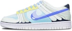 Buy 【定制球鞋】 Nike Dunk Low 動漫主題 巴大蝶 限量特殊鞋盒 復古休閒 低幫 板鞋 GS 藍黃灰