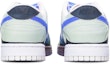 Shop 【定制球鞋】 Nike Dunk Low 動漫主題 巴大蝶 限量特殊鞋盒 復古休閒 低幫 板鞋 GS 藍黃灰