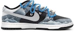 Order 【客製化球鞋】Nike Dunk Low 南極冰川 保護環境 維妙維肖的雪山 解構雙鞋帶 環保主題 低筒 板鞋 男款 黑銀