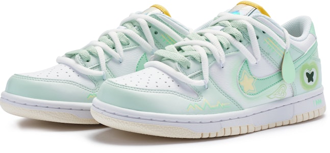 【カスタムシューズ】ナイキダンクロー『アップルコアドリームページ7』 FJ7707-131(Team80-女款苹果核梦核白绿黄) Lookbook 【カスタムシューズ】ナイキダンクロー『アップルコアドリームページ7』 FJ7707-131(Team80-女款苹果核梦核白绿黄)