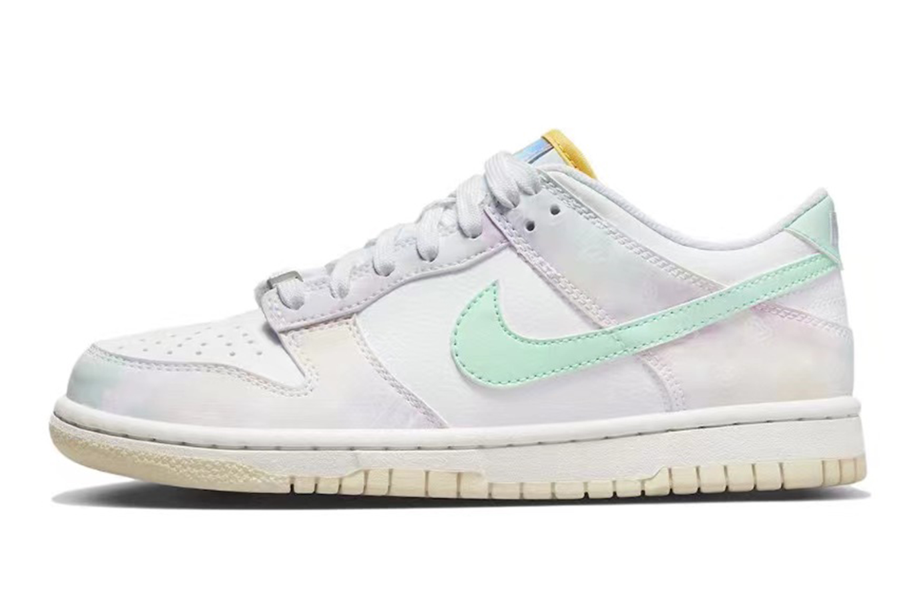 Purchase 【カスタムシューズ】ナイキダンクロー『アップルコアドリームページ7』 FJ7707-131(Team80-女款苹果核梦核白绿黄)
