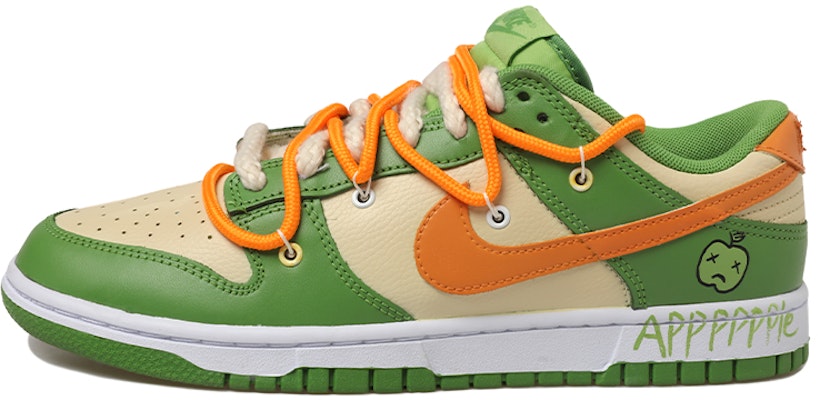 나이키 덩크 로우 '애플 스마일 해체 화이트-그린' (78 characters) DJ6188-300(Team拾玖--复古苹果男) Buy 나이키 덩크 로우 '애플 스마일 해체 화이트-그린' (78 characters) DJ6188-300(Team拾玖--复古苹果男)