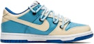 Order 【客製球鞋】Nike Dunk Low 野鶴製造 藝術抽象主題 做舊復古風 字母 特殊禮盒版 低筒 板鞋 男女同款 米藍