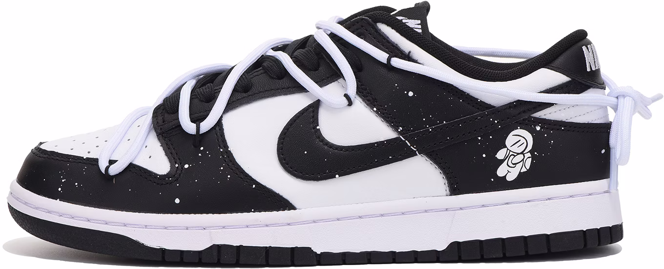 custom-shoes-nike-dunk-low-astronaut-black-white