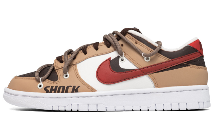 Buy [Zapatos Personalizados] Nike Dunk Low 'Astronauta Amarillo-Marrón' DJ6188-101(Team24-男款宇航员)