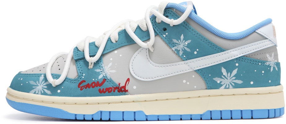나이키 덩크 로우 '히트 웨이브 스노우플레이크' (커스텀) FN7488-133(Team24-男女款冰雪S-BOX) Buy 나이키 덩크 로우 '히트 웨이브 스노우플레이크' (커스텀) FN7488-133(Team24-男女款冰雪S-BOX)