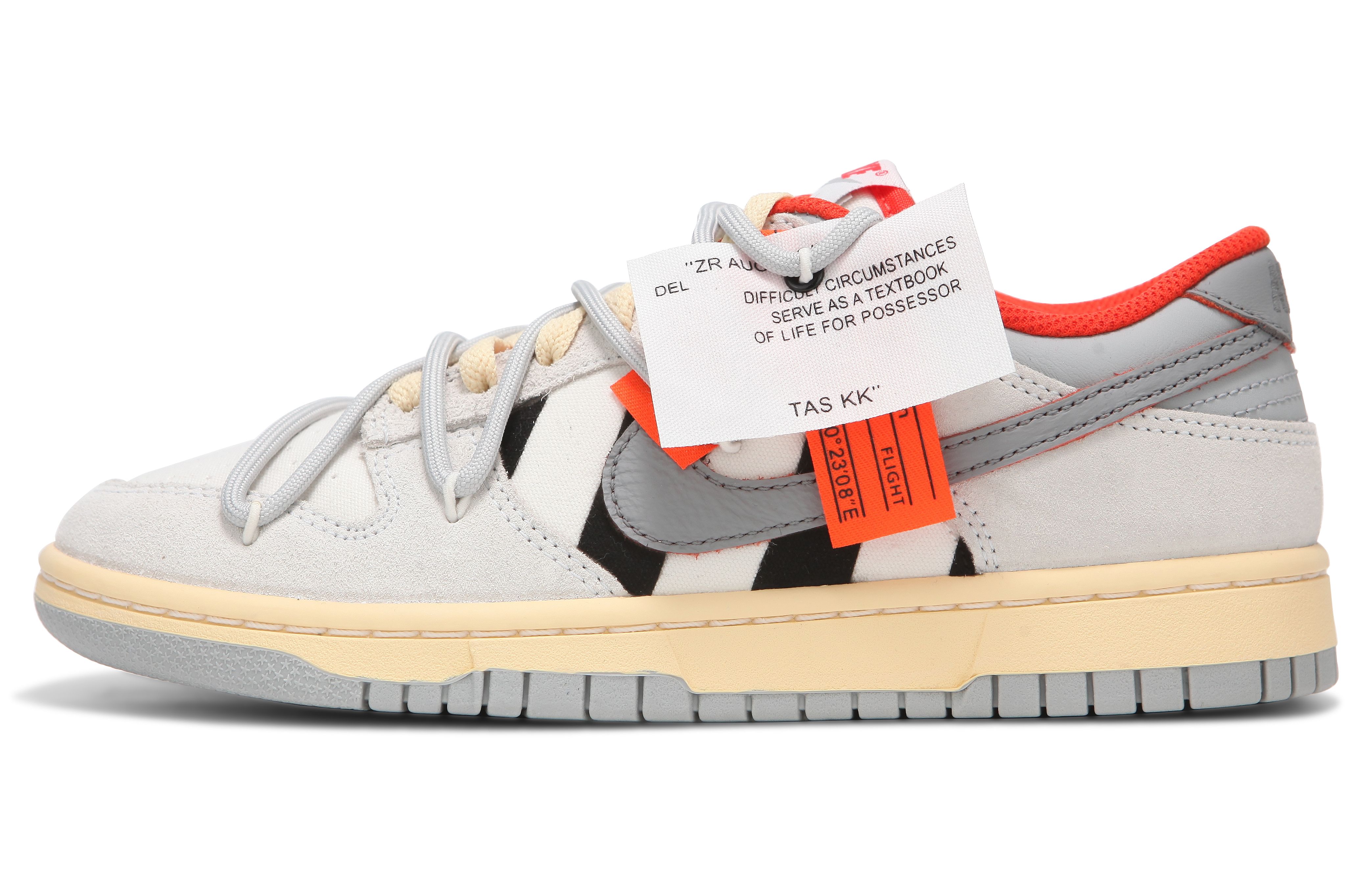 Buy [Zapatos Personalizados] Nike Dunk Low 'Departamento Atlético Gris Naranja' FJ5429-133-484998