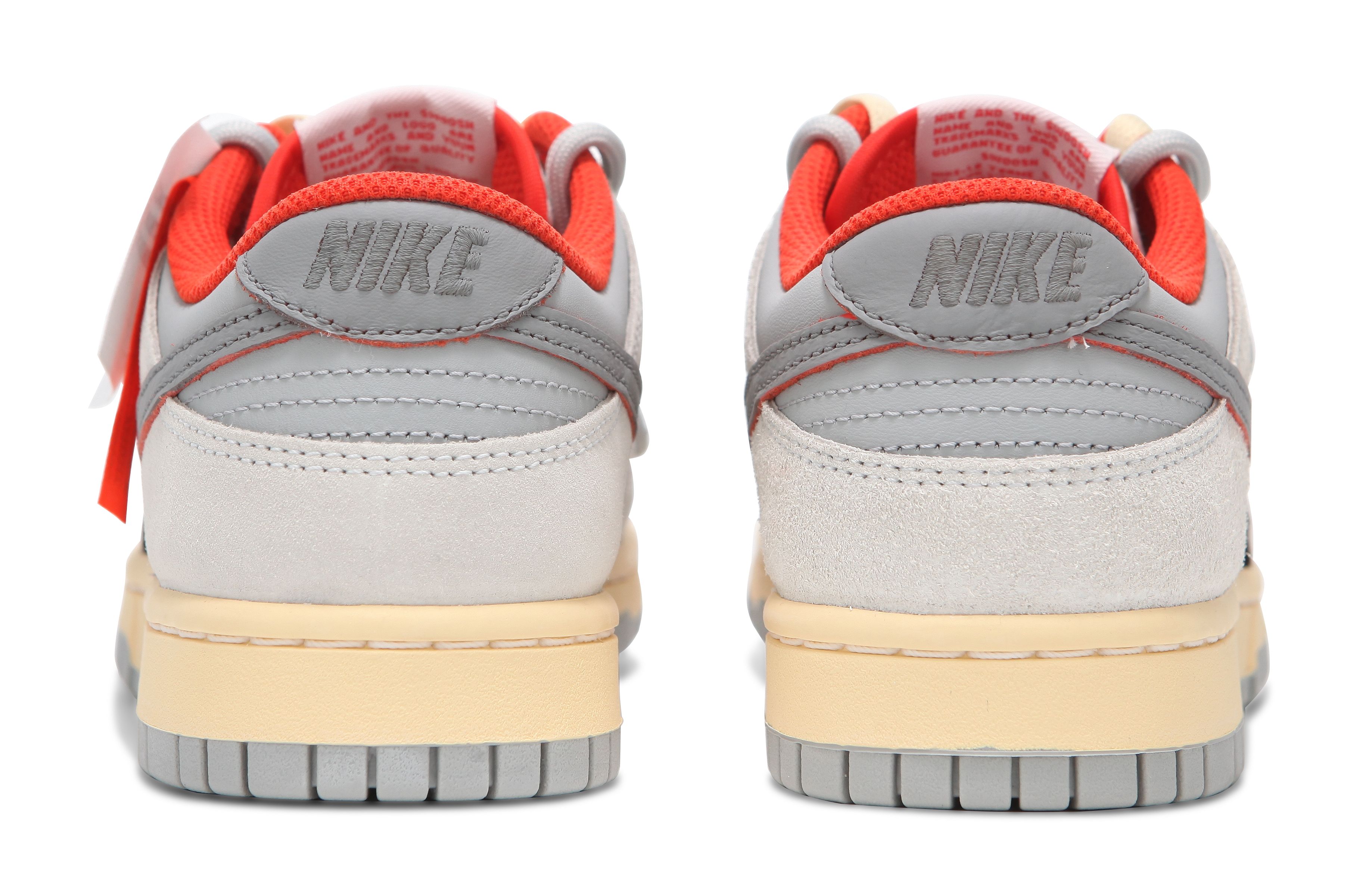 Shop [Zapatos Personalizados] Nike Dunk Low 'Departamento Atlético Gris Naranja' FJ5429-133-484998