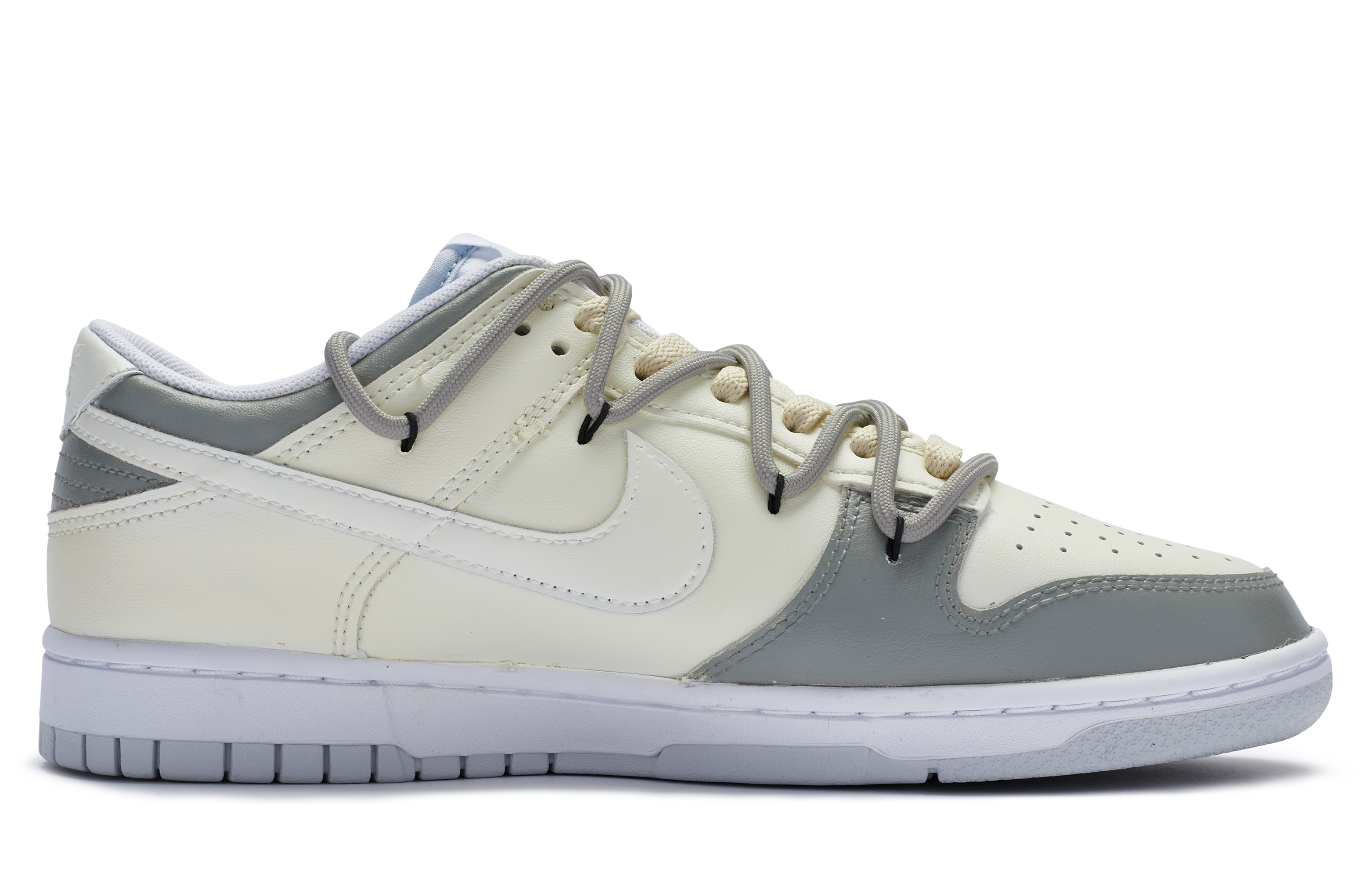 Order ナイキ ダンク ロー "アトミックグレー＆ホワイト" (カスタム) DV0831-101(TeamR-男款原子灰1/4)