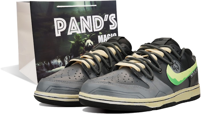 【訂製球鞋】Nike Dunk Low 43 秋日果果 校園風 戶外 潮流 解構 低筒 滑板鞋 男款 黑綠 Buy 【訂製球鞋】Nike Dunk Low 43 秋日果果 校園風 戶外 潮流 解構 低筒 滑板鞋 男款 黑綠