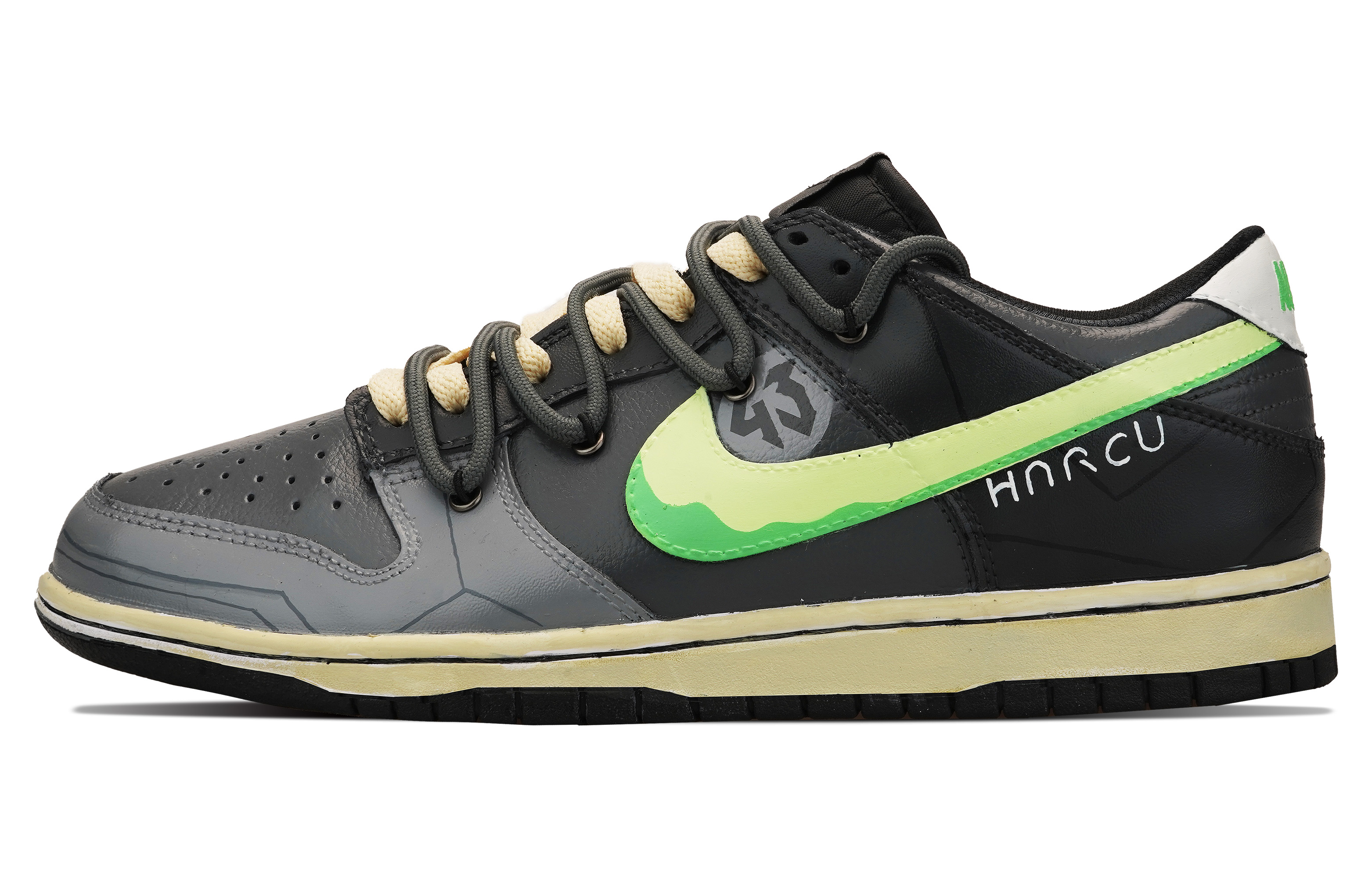 Order [Sepatu Kustom] Nike Dunk Low 'Autumn Fruit Hitam-Hijau' DV0831-002-445766