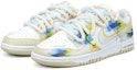 Lookbook 【訂製球鞋】Nike Dunk Low 秋日印象 光影藝術 莫奈風 解構藝術 低筒 板鞋 男款 米白藍