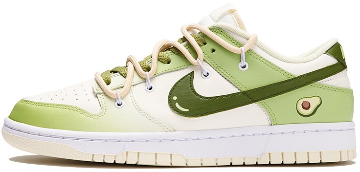 custom-shoes-nike-dunk-low-avocado-vibe