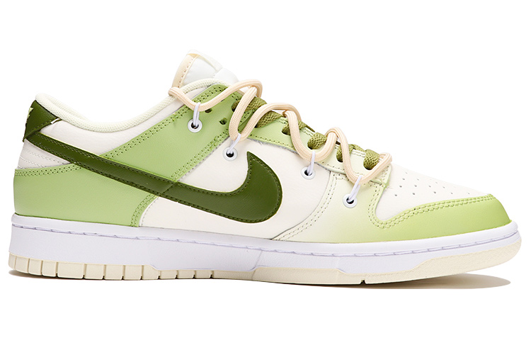 Order [定制鞋] 耐克Dunk Low '牛油果氛围' DJ6188-100(TeamThree-男款牛油果绿白)