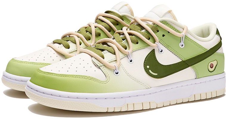 나이키 덩크 로우 '아보카도'(커스텀) DJ6188-100(TeamThree-男款牛油果绿白) Lookbook 나이키 덩크 로우 '아보카도'(커스텀) DJ6188-100(TeamThree-男款牛油果绿白)