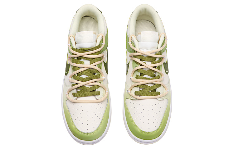 Shop [定制鞋] 耐克Dunk Low '牛油果氛围' DJ6188-100(TeamThree-男款牛油果绿白)