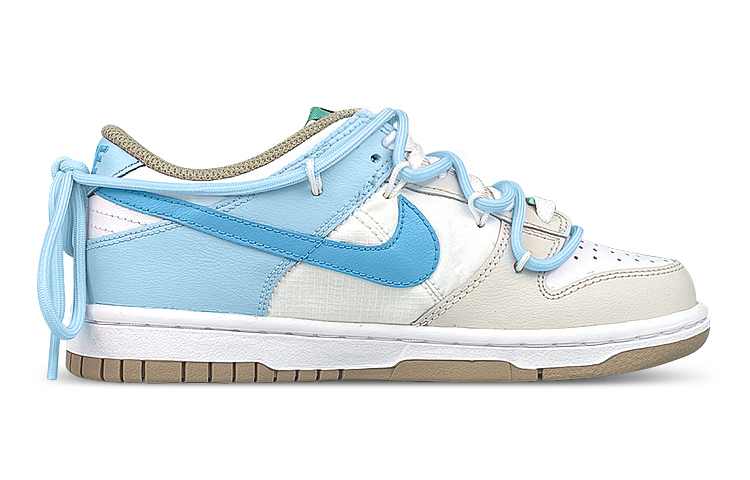 Order [Custom Shoes] Nike Dunk Low 'Baby Blue Deconstructed Double Lace'