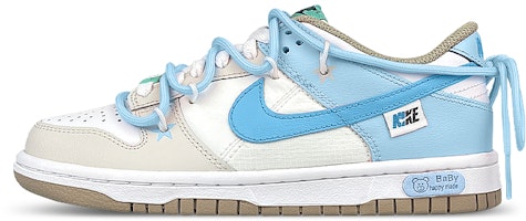 【定制球鞋】Nike Dunk Low 是在玩鞋 袜子 Baby藍 解構 可愛 童趣 禮盒 低幫 板鞋 GS 白藍 Buy 【定制球鞋】Nike Dunk Low 是在玩鞋 袜子 Baby藍 解構 可愛 童趣 禮盒 低幫 板鞋 GS 白藍
