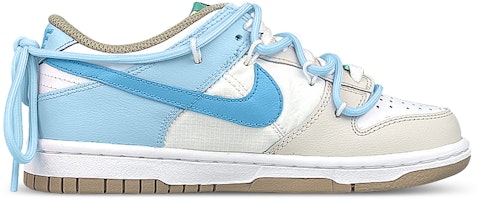 【定制球鞋】Nike Dunk Low 是在玩鞋 袜子 Baby藍 解構 可愛 童趣 禮盒 低幫 板鞋 GS 白藍 Order 【定制球鞋】Nike Dunk Low 是在玩鞋 袜子 Baby藍 解構 可愛 童趣 禮盒 低幫 板鞋 GS 白藍
