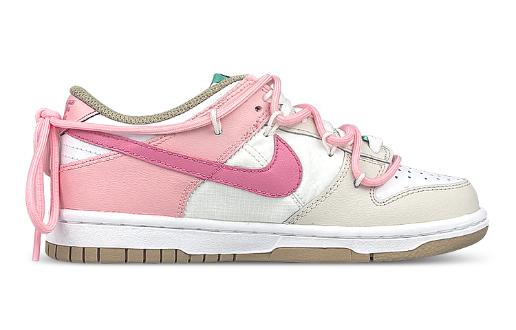 Order [Zapatillas Personalizadas] Nike Dunk Low 'Rosa Bebé Deconstruido' DX6063-131(Team叁-女Baby粉SBOX)