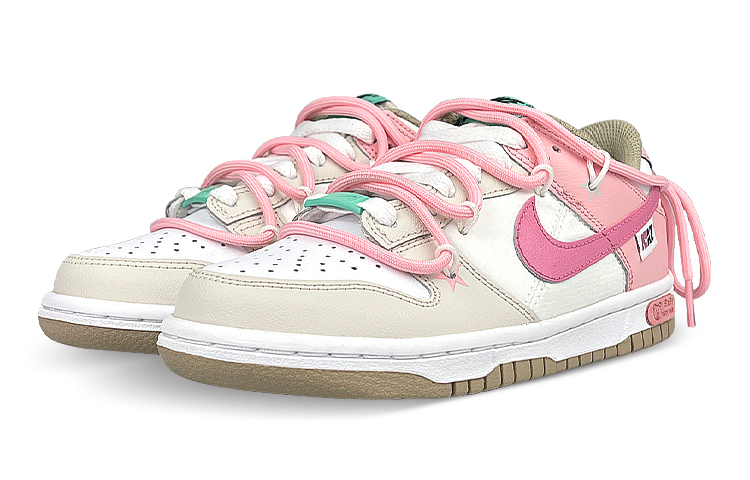 Lookbook [Zapatillas Personalizadas] Nike Dunk Low 'Rosa Bebé Deconstruido' DX6063-131(Team叁-女Baby粉SBOX)