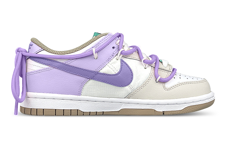 Lookbook [Zapatillas Personalizadas] Nike Dunk Low 'Baby Purple Deconstructed' DX6063-131(Team叁-女Baby紫SBOX)