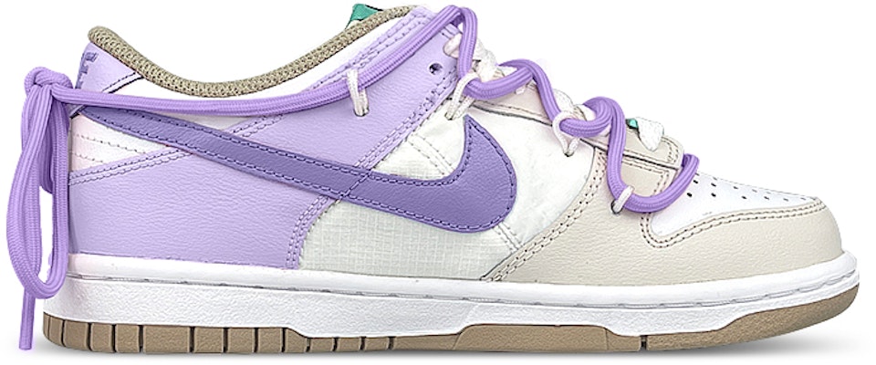 【定制鞋款】耐克Dunk Low“紫色简约拆解” DX6063-131(Team叁-女Baby紫SBOX) Lookbook 【定制鞋款】耐克Dunk Low“紫色简约拆解” DX6063-131(Team叁-女Baby紫SBOX)
