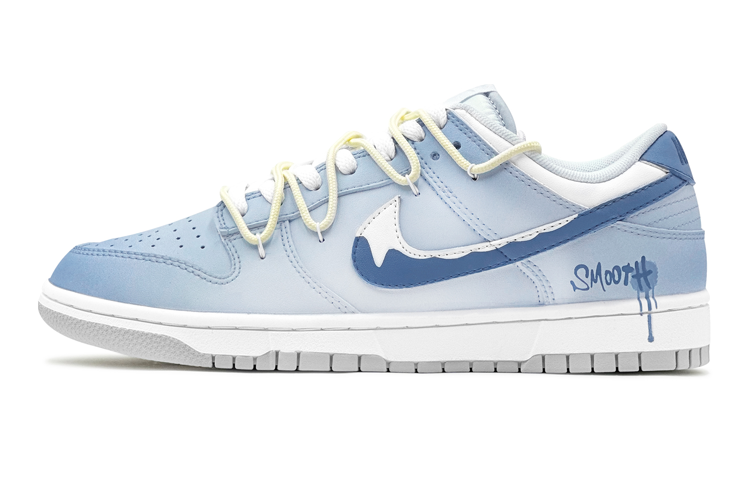 Buy [Custom Shoes] Nike Dunk Low 'Back to School Smog Blue' - Novelship