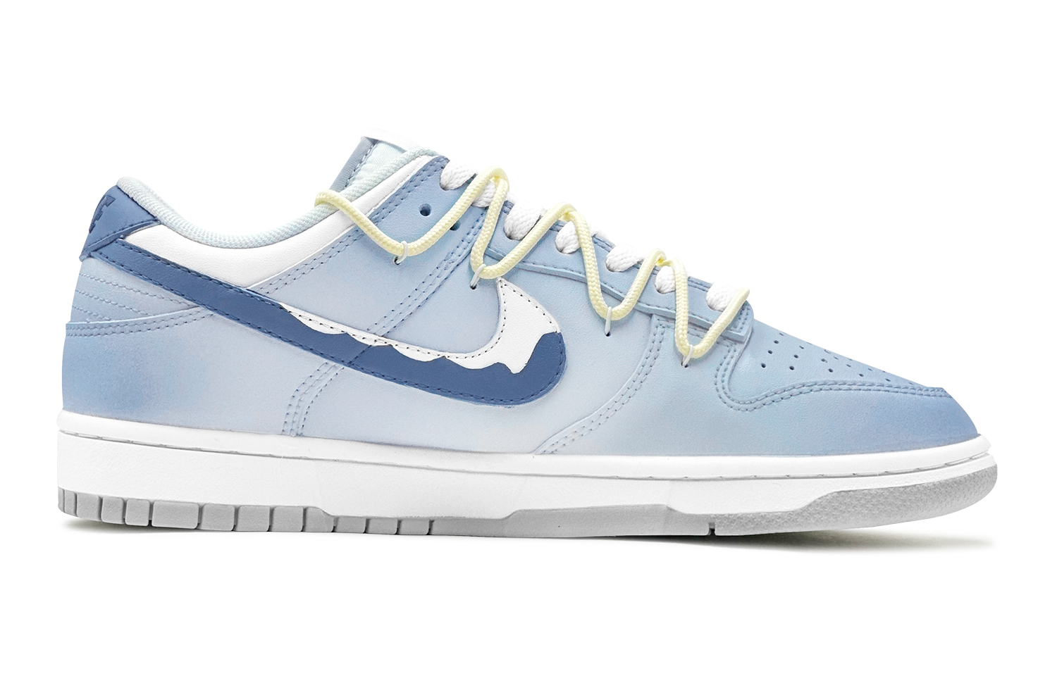 Buy [Custom Shoes] Nike Dunk Low 'Back to School Smog Blue' - Novelship