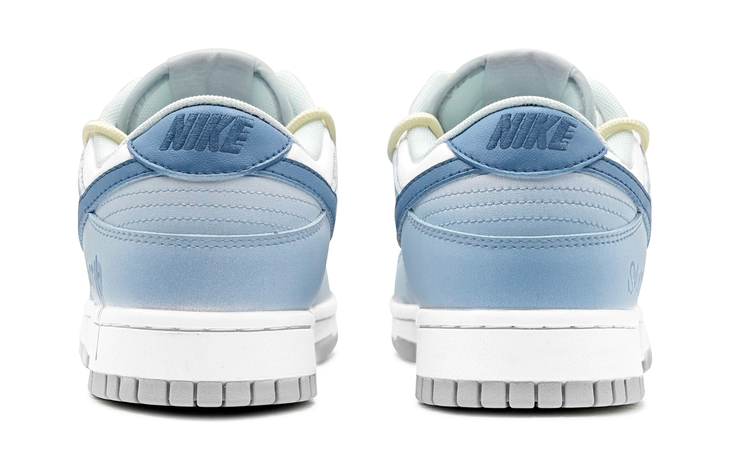 Buy [Custom Shoes] Nike Dunk Low 'Back to School Smog Blue' - Novelship