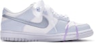 Order 【訂製球鞋】Nike Dunk 低筒 BIGNIU 文藝復興 芭蕾幻想 絲帶鞋帶 手繪噴繪 板鞋 GS 白紫