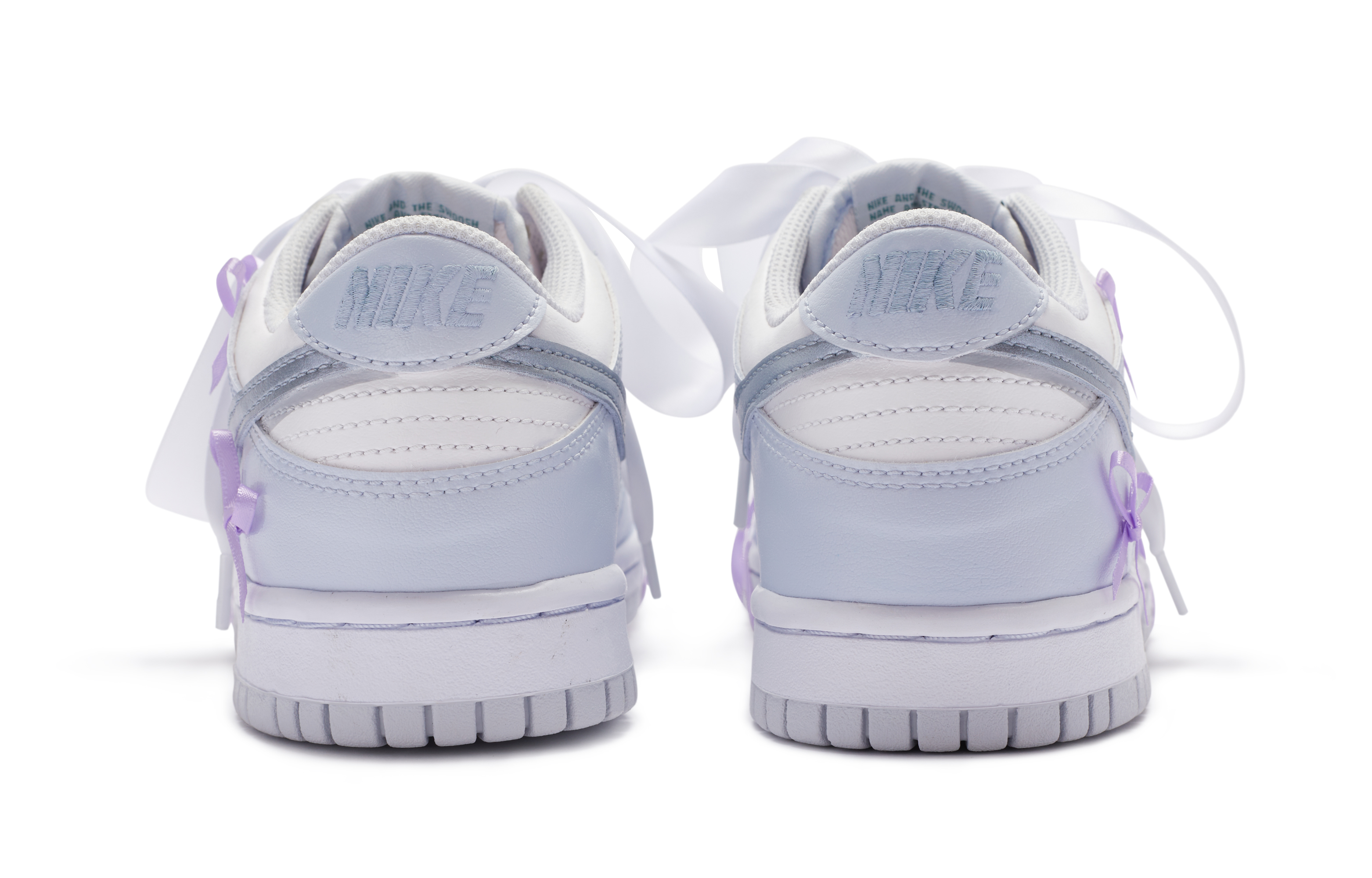 Shop [Kasut Custom] Nike Dunk Low 'Fantasi Balet Putih Ungu' FD1232-002(TeamR-女款芭蕾紫)