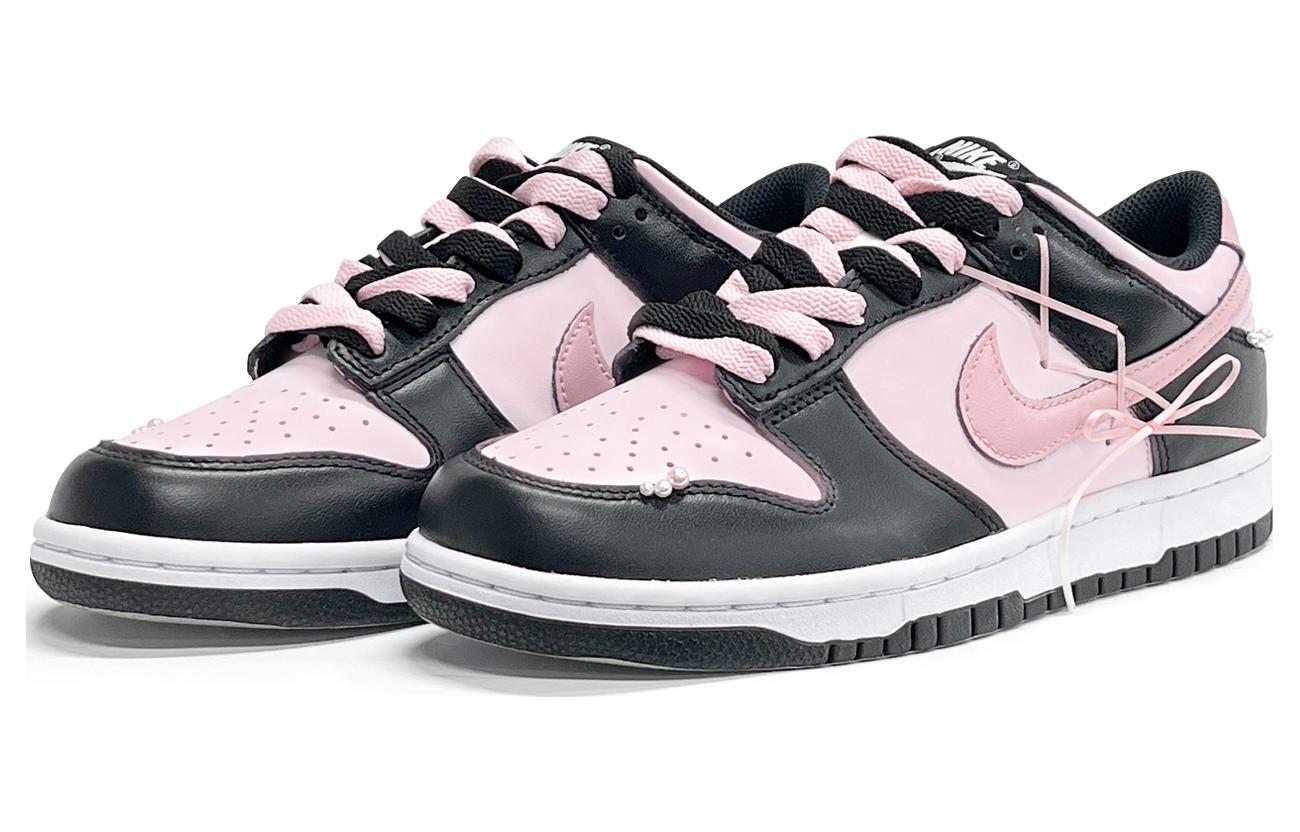 Lookbook [定制鞋] 耐克Dunk Low '芭蕾女孩粉黑' CW1590-100(TeamTwo-东京芭蕾S-BOX)