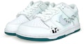 Lookbook Zapatillas Nike Dunk Low 'Bamboo Graffiti Dip-Dye Blanco Verde' FD9911-101(Team叁-女款绿底熊猫竹)