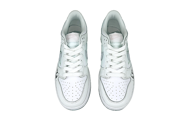 Shop Zapatillas Nike Dunk Low 'Bamboo Graffiti Dip-Dye Blanco Verde' FD9911-101(Team叁-女款绿底熊猫竹)