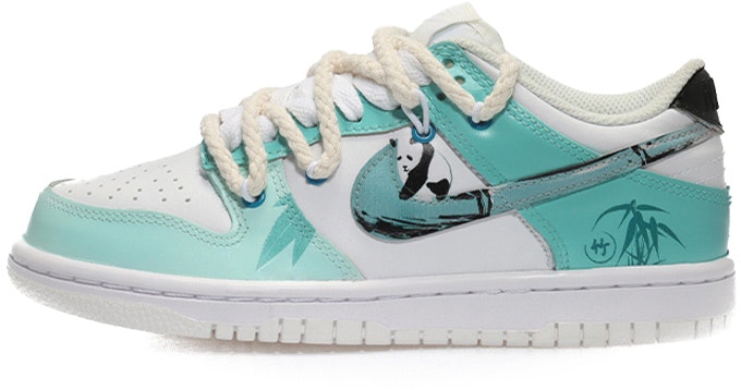 custom-shoes-nike-dunk-low-bamboo-panda